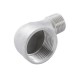 Hot selling 304 stainless steel elbow 90 degree internal thread reducer sanitary fittings joint