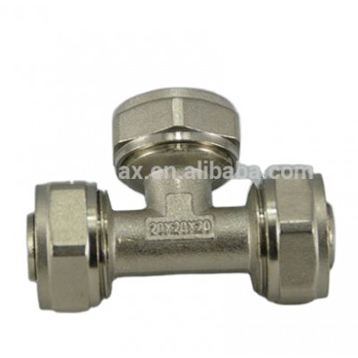 Wholesale Brass Female Tee Compression Fitting