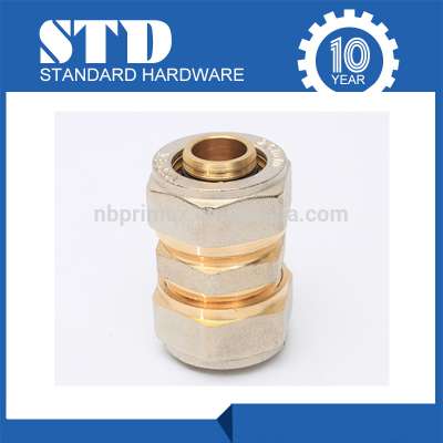 Wholesale Compression Fitting/Straight/Brass Compress Fitting/Brass Pipe Fitting